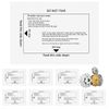 laffeya Paper Shredder Sharpening & Lubricant Sheets & Shredder Cleaning Sheets (12)
