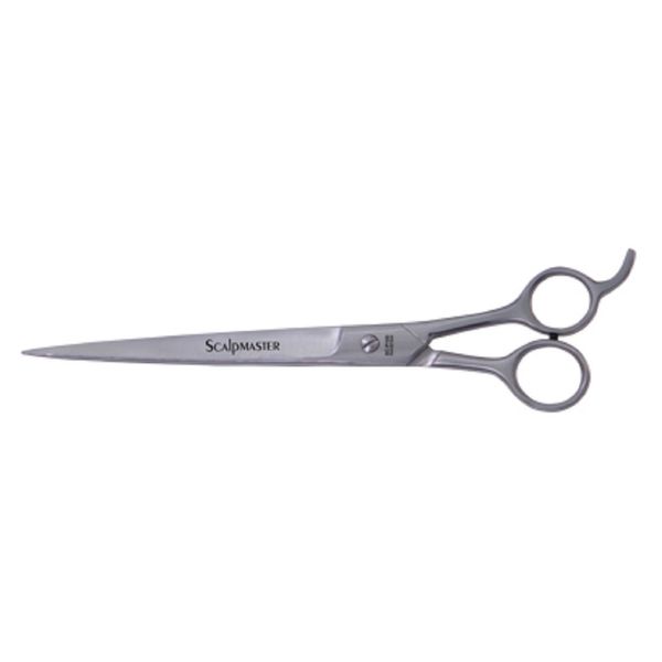 Burmax Scalpmaster Barber Extra Long Ice-Tempered Shear, 10 Inch