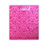 50pcs Medium Plastic Carrier Bags, Strong Double Patch Handle, Assorted Colours (Pink)