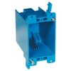 CARLON 1-Gang Blue Plastic Interior Old Work Standard Rectangular Wall Electrical Box