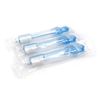 FRESHMINT 100 Pack 2-Piece Travel Toothbrush, Individually Wrapped in Poly Bag to Avoid tampering, Collapsible Toothbrush, Easy to Grip, Soft Nylon Bristles
