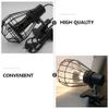 Heated Ceramic Lampshade Light Bulb Protector Cage Gold Fixture Pendant Lantern