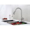 NEW! Frigidaire Single Handle Kitchen Faucet, 3 Functions Pull Down Spray Head