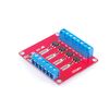 LM YN 4-Channel Solid State Relay Module High Low Level Trigger 3A Optocoupler Isolation
