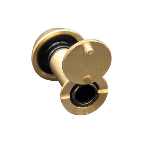 Door Viewer Polished Brass Peepholes or Peek Holes Chubb Security 8V001 Type Wide Angle