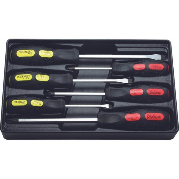 Koken PK168PS/6 Screwdriver Set PH1-2-3/SL5-6-