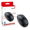 Genius DX-110 mouse, optical, 1000 dpi, wired, USB, black 31010116100