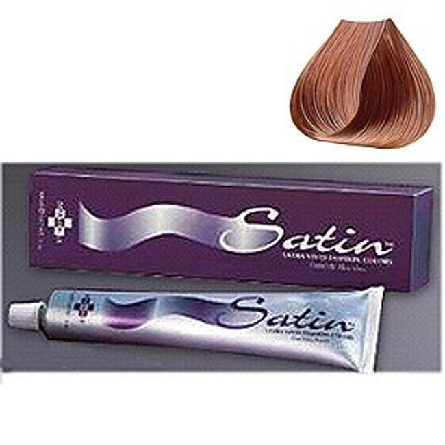 SATIN Hair Color Gold Copper Series 7GC Golden Copper Blonde 3 oz (Model: SAT2216)