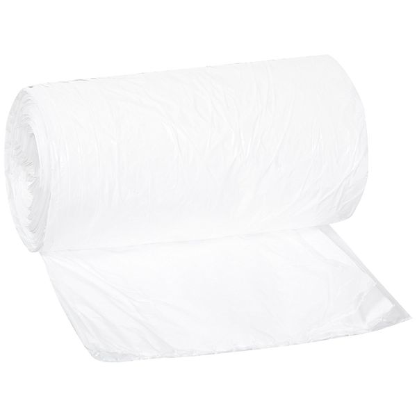 Gallon Trash Bags Linear Low Density Bright White Garbage Bags by Aluf Plastics