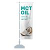 MCT Oil Streamer Flag Choose Size (Slim 45x180cm Left)