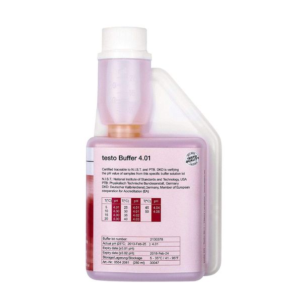 Testo PH pufferlösung 4,1, 0554 2061