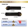 3/4" Threading Holders SER2020K16 + SEL2020K16 CNC Thread Turning Holders + 16ER/16IR AG60 Carbide Threading Inserts with Wrenches