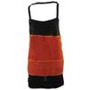 MAGID A2432BPBCM Nylon Mesh Cut Resistant Apron, 32" Length x 24" Width, Black
