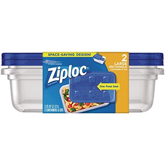 Ziploc Flexible Totes, Jumbo 22 Gallon Qty: 1 Count (Pack of 2)