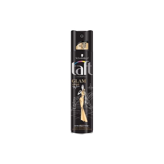 Taft Glam Saç Spreyi 250ml Zarif Topuz