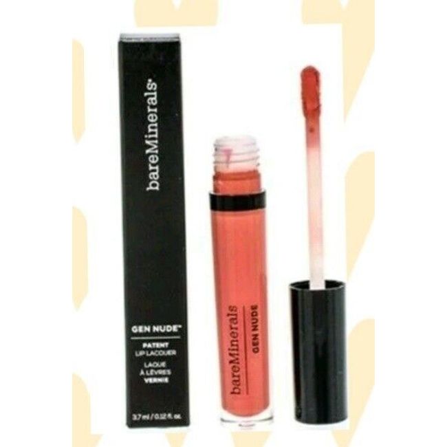 CS BAREMINERALS/GEN NUDE PATENT LIP LACQUER BESTIE 0.12 OZ (3.5 ML)