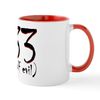CafePress 333 (Only Half Evil) Mug 11 oz (325 ml) Ceramic Coffee Mug