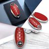 Red Soft TPU Full Protect Key Shell Case Protector Skin For Nissan Sentra Murano