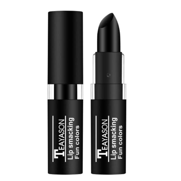 Lip Smacking Fun Colour Dramatic Long-lasting Matte Lipstick (07 Black)