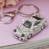 HARDWARE FOR YOU LTD 1 CAR CRYSTAL KEYRING KEYCHAIN SILVER FINISH