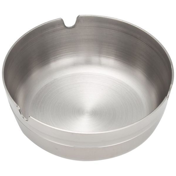 TMG Supplies Stainless Steel City Stack Ashtray 9 cm