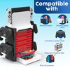 Skywin Game Storage Tower Compatible With Nintendo Switch Stand Holder, Game Disk Rack, Controller Organizer, Switch Holder Stand for Gamers (White)