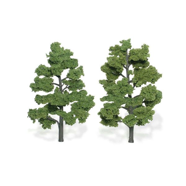 Woodland Scenics Light Green Trees 6" - 7"