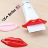 1PC Lip Kiss Easy Toothpaste Dispenser Plastic Tooth Paste Tube Squeezer useful