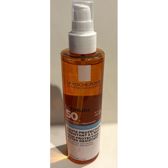 La Roche Posay Anthelios Nutritive Oil Confort SPF50+ 200ml Exp 01/2026