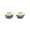 Barebones Enamel Two-Tone Bowls Set of 2