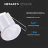 V-TAC Motion Infrared Sensor, White