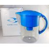 Water Filtration Pitcher, 2 Qt, Code Blue, Removes Poisons, Purifies Tap Water