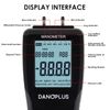 Pressure Gauge Digital Gas Pressure Tester Differential Pressure Gauge HVAC Air Pressure Meter with Backlight Data Record Function