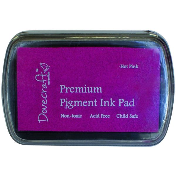 Dovecraft Pigment Ink Pad, Hot Pink