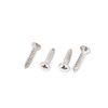 uxcell Stainless Steel Recessed Flush Pull Finger Insert Sliding Door Handle