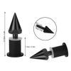 Wind Screen Bolts, Windshield Wind Screen Spike M5 Screws Nuts Motorcycle Modification Accessories(Black)
