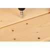 wolfcraft Bit Holder with Screw Depth Setting I 2425000 I For easy depth restriction