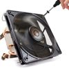Iplusmile 60pcs Computer Case Fan Screw Kit - PC Chassis Radiator Flat Case Screw Set