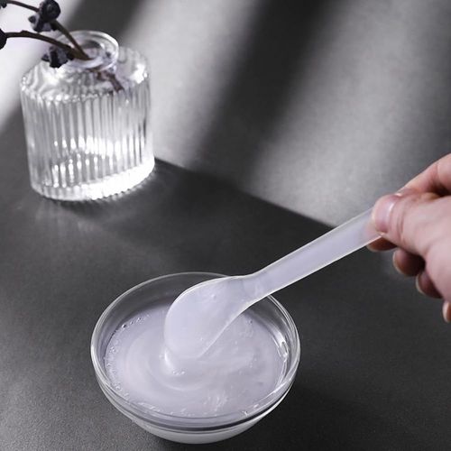 luzen 2Pcs Glass Facial Mask Mixing Bowl Essential Oil Bowl DIY Face Mask Bowl Cosmetic Skincare Beauty Tool for Professional Salon or Home Use, Transparent