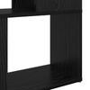 vidaXL Bücherregal Schwarze Eiche Holzmaterial 60 x 24 x 155 cm