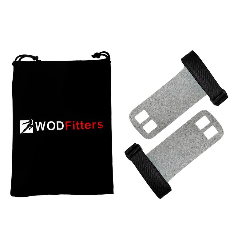 WODFitters Textured Leather Hand Grips for Cross Training WODs, Pull ...