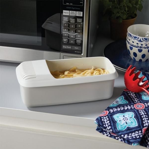 Microwave Spaghetti Cooking Pasta Cooking Utensils Noodle Boiling Container