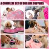 50 Pcs Puppy Starter Kit for Small Dogs Essentials Includes Leash, Bowls, Teeth