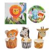 Zoo Party Snack Disposable Tableware Kit 44 Piece