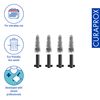 Curaprox Black is white carbon S refill, 4x
