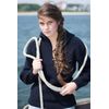 Blauer Peter - gestrickter Schal - Merino - 10 Farben, Farbe:Natur