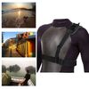 Navitech Adjustable Elastic shoulder Strap Harness Compatible With The Kitvision Escape 4KW