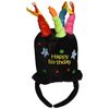 Plush Happy Birthday Headband Party Accessory (1 count) (1/Pkg)