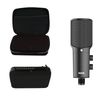 Navitech Black Podcast Microphone Shock Proof Carry Case Compatible with Rode NT-USB