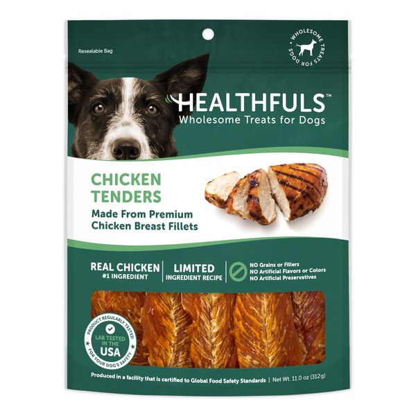 Healthfuls Chicken Tenders Dog Treats, 11oz